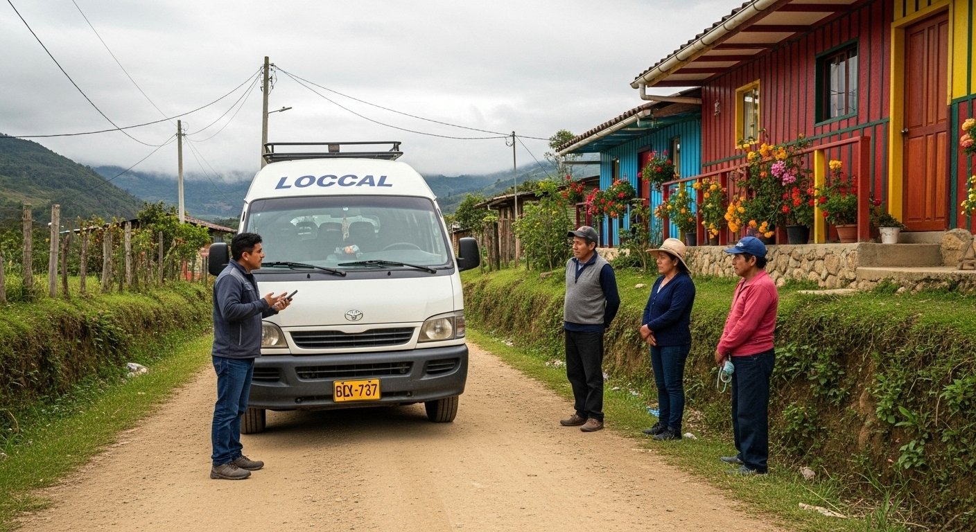 Transporte y Conectividad en la Colombia rural.